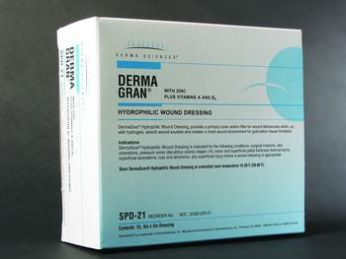 Dermagran-B Hydrophilic Wound Dressing, Box of 15